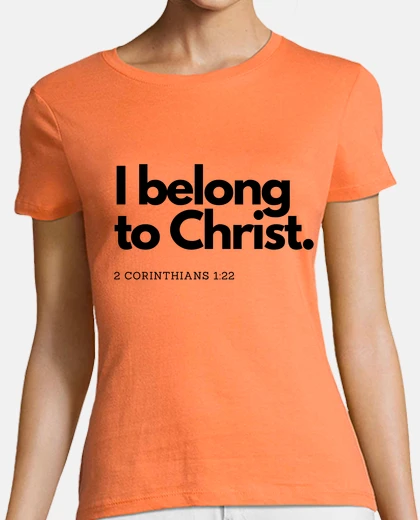 T-shirt mi long di ringraziare Cristo - nero