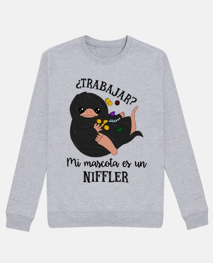 Sudadera Mi mascota es un niffler