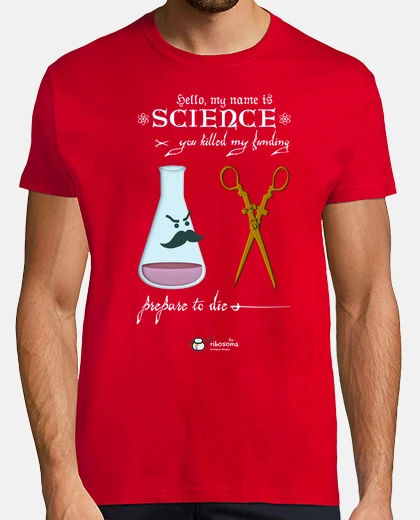 Camiseta Mi name is Science fondos oscuros