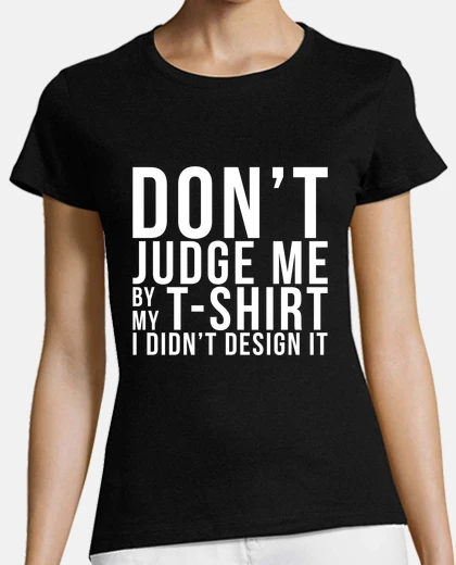 T-shirt mi non giudicare
