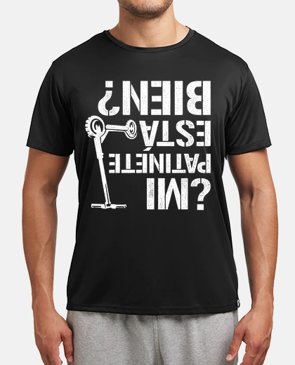 Camiseta Mi Patinete Está Bien Patinete Eléctrico Humor Patín Skate