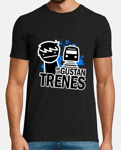 T-shirt mi piacciono los treni (i like treni) off