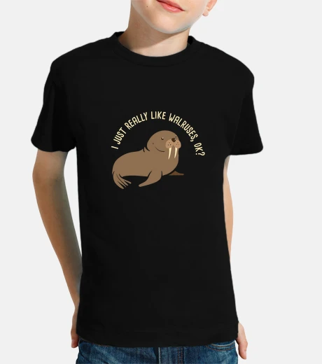 Abbigliamento mi piacciono molto i trichechi ok diver