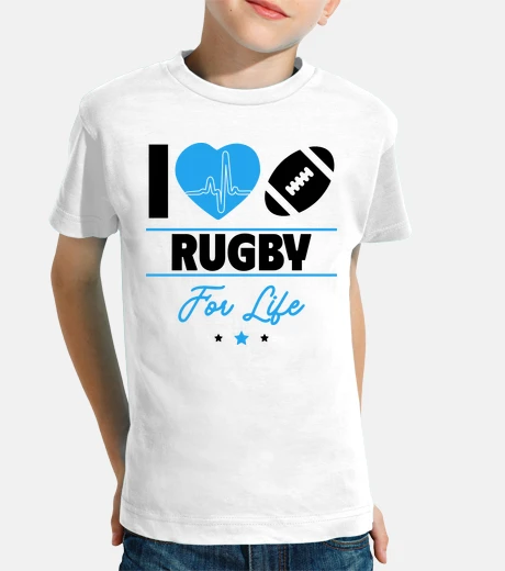 Abbigliamento Mi piace il rugby il giocatore di rugby