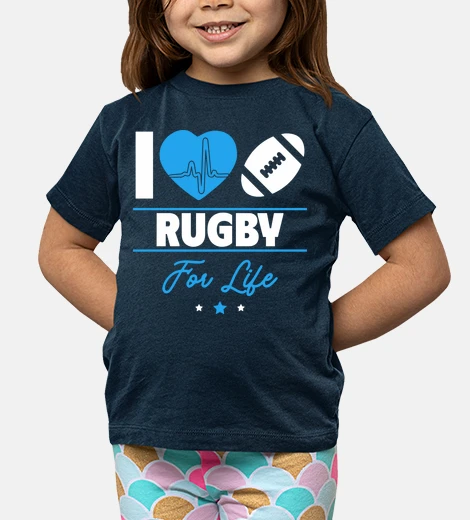 Abbigliamento Mi piace il rugby il giocatore di rugby