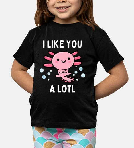 Abbigliamento mi piaci un sacco axolotl divertente
