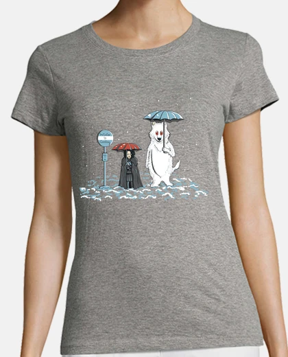 Playera Mi vecino Fantasma- Camiseta mujer