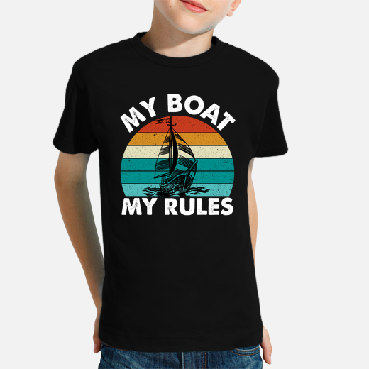 mi barco mis reglas retro vendimia
