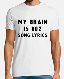 mi cerebro tiene 80 letras de canciones