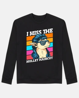 mi manca il cane in stile mullet