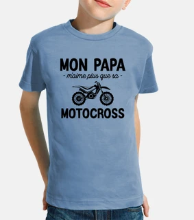 mi papa y su motocross