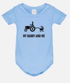 mi papi y yo - tractor - cochecito - b