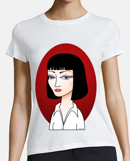 Tee-shirt mia w all ace de pulp fiction