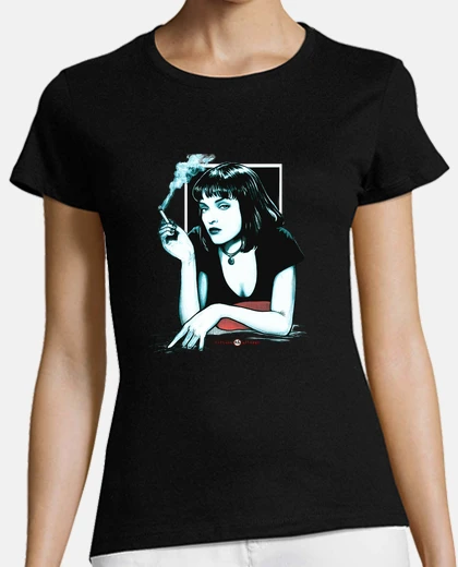 T-shirt Mia Wallace. Pulp Fiction