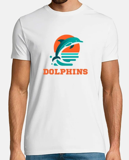 T-shirt Miami Dolphins football can o