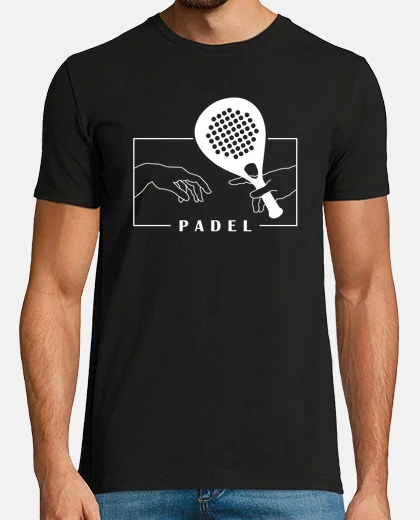 T-shirt Michelangelo Creation of Adam Padel Padel Tennis Padel