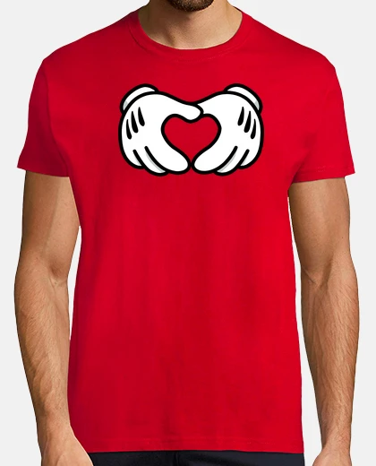 Tee-shirt Mickey Mouse - Coeur