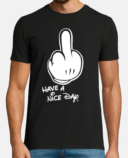 Camiseta Mickey Mouse - Have A Nice Day