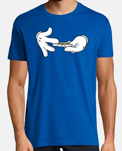 Tee-shirt Mickey Mouse rouler un Petard