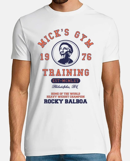 Camiseta Mick's Gym 1976 Training (Rocky)