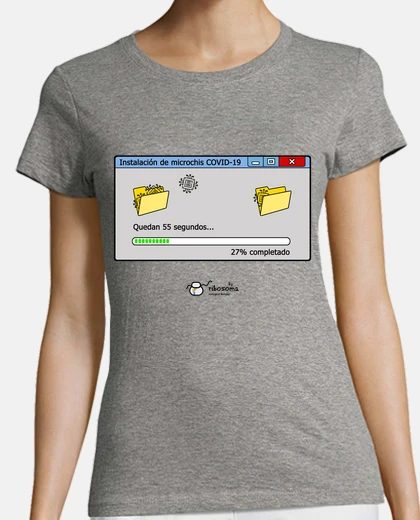 Playera Microchis fondos claros