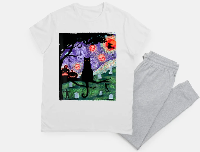 Pyjama Midnight Fright Scary Night
