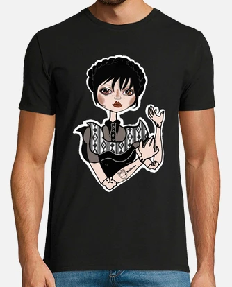 Camiseta miercoles addams sale