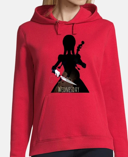 Sudadera Miércoles Addams