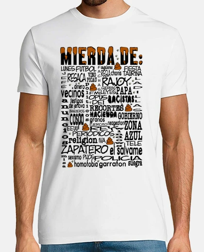 Camiseta Mierda