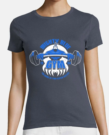 Camiseta Mighty Blue Gym