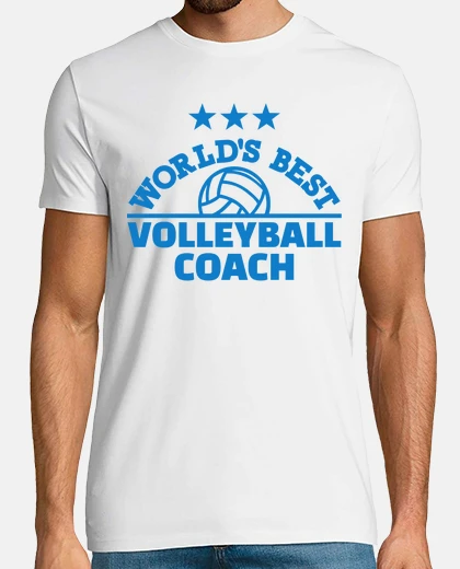 T-shirt miglior allenatore di pallavolo del mondo