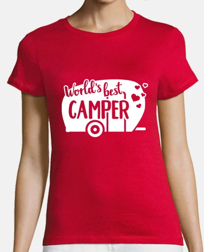 T-shirt miglior camper roulotte per camper