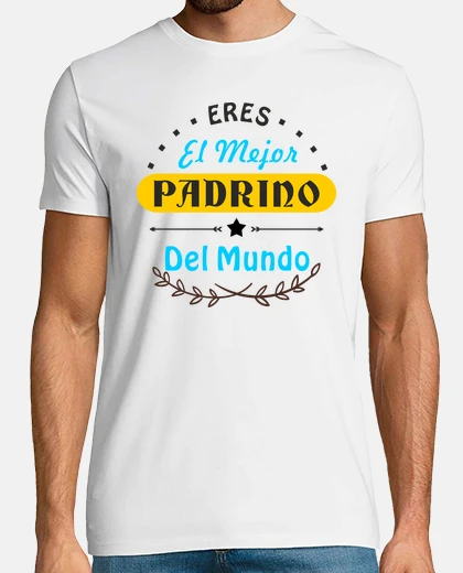 T-shirt miglior padrino del mondo