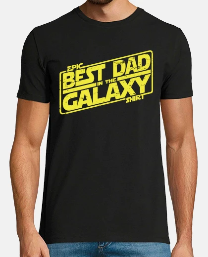 T-shirt Miglior papà della Galassia regali festa del papa