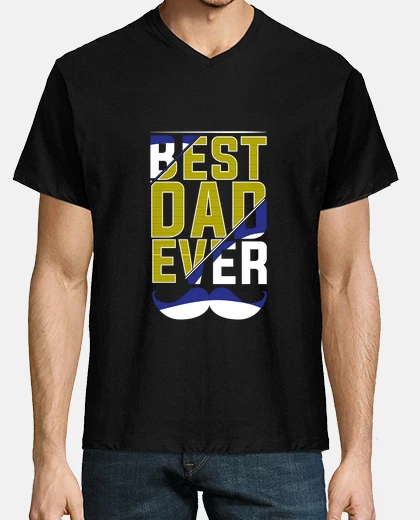 T-shirt miglior papà di sempre regalo di papà p