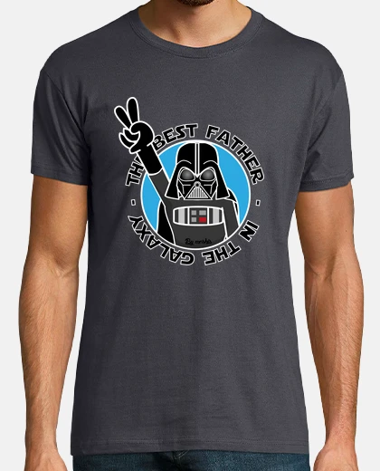 T-shirt migliore padre della Galassia