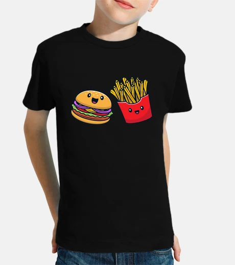 Abbigliamento migliori amici per sempre hamburger e p