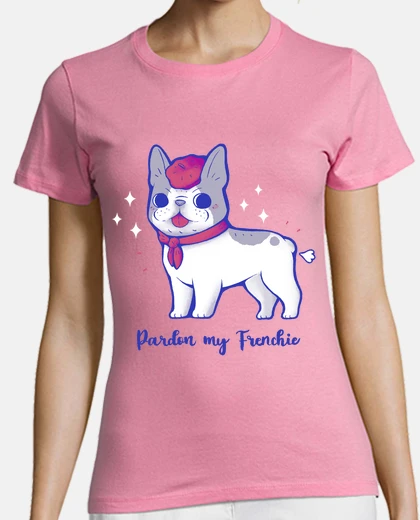 Tee-shirt mignon pardon mon frenchie