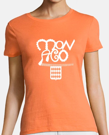 Tee-shirt migonneco texte bouclier original blanc