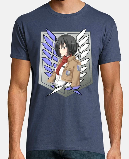 Tee-shirt mikasa ackerman attack sur titan