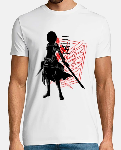 T-shirt mikasa crimson eroe