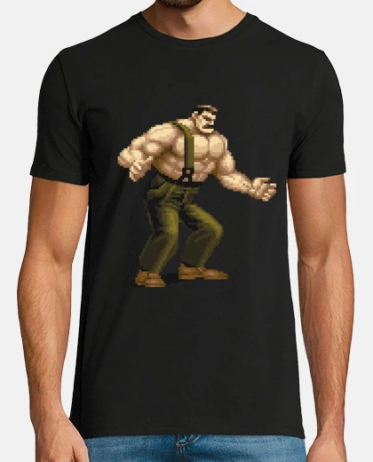 Tee-shirt mike haggar - combat final