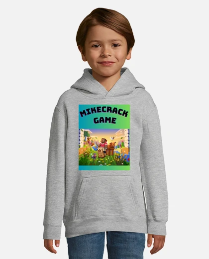 Sudadera para niños con capucha mikecrack laTostadora