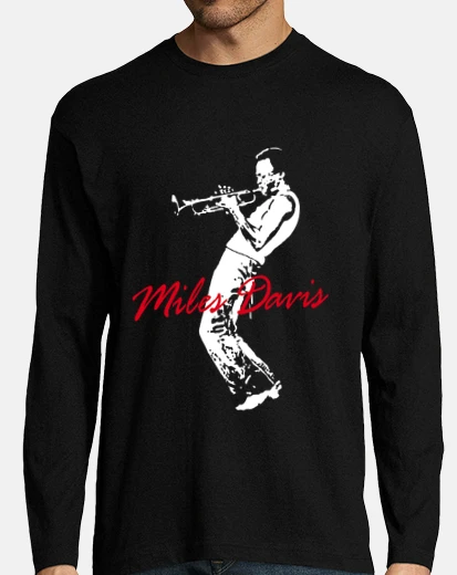 Camiseta Miles, trompeta y jazz
