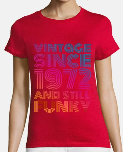 Tee-shirt millésime 1972