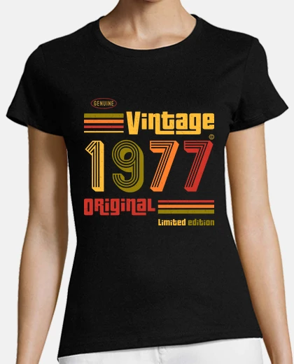 Tee-shirt millésime 1977