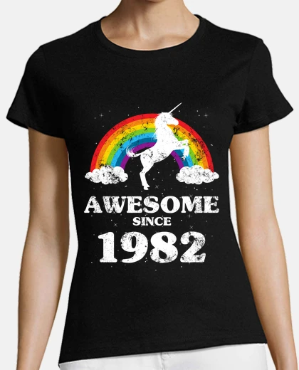Tee-shirt millésime 1982 anniversaire anniversair