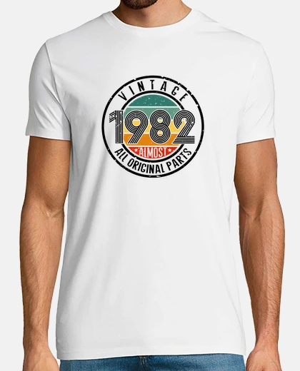 Tee-shirt millésime 1982 presque toutes les pièce