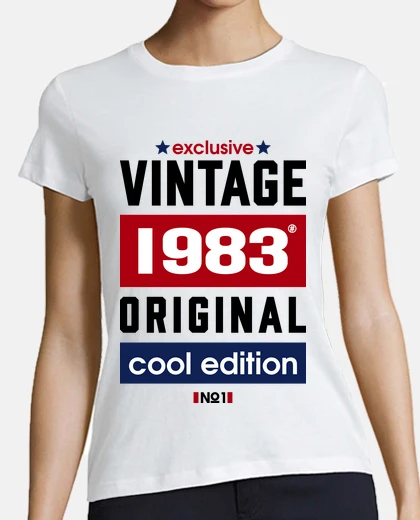 Tee-shirt millésime 1983