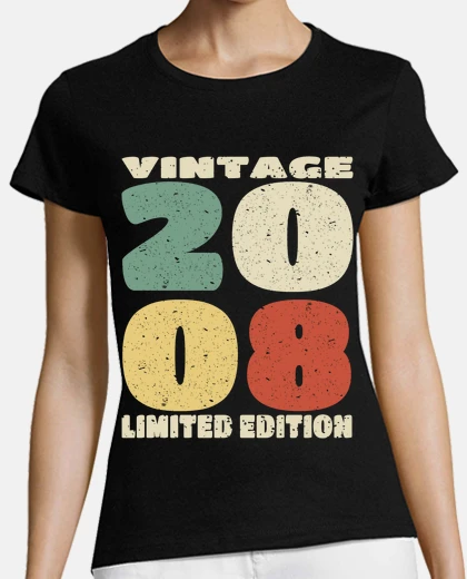 Tee-shirt millésime 2008 - anniversaire 2008